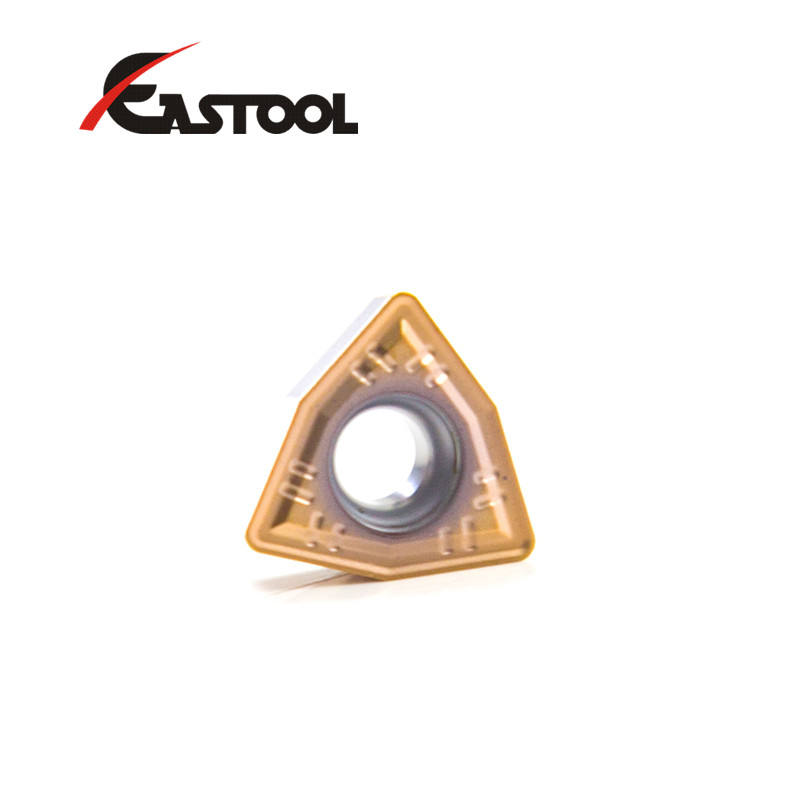 工廠供應(yīng) CNC 機(jī)床硬質(zhì)合金切削刀具 U 型鉆削用可轉(zhuǎn)位刀片 WCMX06T308 - 細(xì)節(jié)圖 02